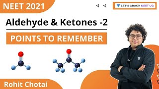 L2: Aldehyde & Ketones | NEET Chemistry | Josh | NEET 2021 | Rohit Chotai