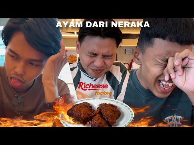 CABARAN MAKAN AYAM RICHEESE TAHAP PALING PEDAS!!!! (ft FAIQ FREESTYLE, DAFI) class=