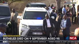 Mangosuthu Buthelezi | Funeral preparations underway