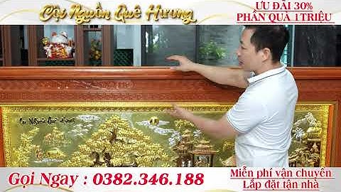 Siêu Phẩm!! Mẫu Tranh Đồng "Cội Nguồn Quê Hương" Hot Nhất Đẹp Nhất 2024 | Đồ Đồng Cao Cấp Tâm Phúc