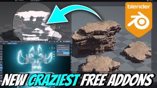 Top 10 Best New Free Blender Addons You can't Ignore!!!!