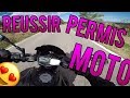 Reussir son permis moto  astuces