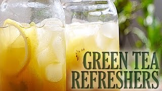 Green Tea Refreshers (BEVERAGE RECIPE)　グリーンティーリフレッシュという夏のドリンクはいかが