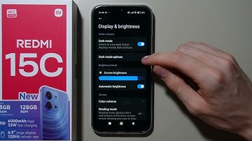 How to Activate Dark Mode on Redmi 15C?