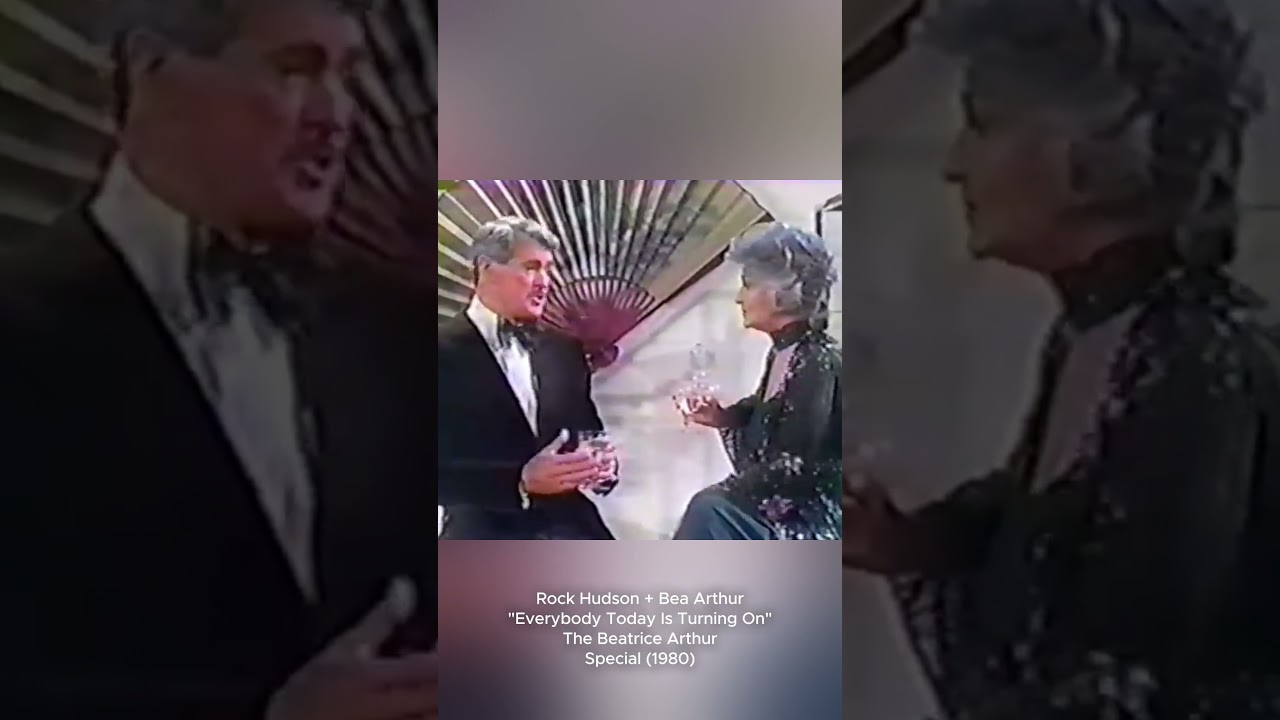 ROCK HUDSON + BEA ARTHUR = "Turning On" (1980)