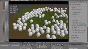 Blender Game Engine -  (Fake-) Collision shader test