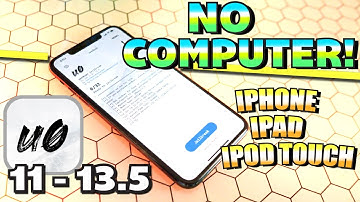 HURRY! Get Unc0ver (NO COMPUTER) JAILBREAK iOS 11 - 13.5 NOW! iPhone, iPad, and iPod Touch