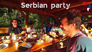 Let's join a Serbian party! Let's drink rakia in the Balkans! Mlin Sorak | Srpska | vE 32