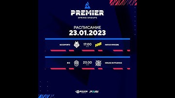 G2 vs NAVI, BIG vs NIP | BLAST Premier Spring Groups 2023, Day 5