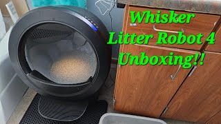 Whisker Litter Robot 4 Bundle Black  Unboxing Hope It's Worth The 800 Dollars!
