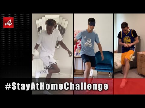 Футболисты против Коронавируса #StayAtHomeChallenge