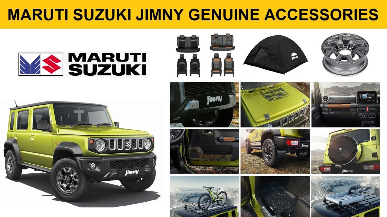 Maruti Jimny accessories detailed - CarWale
