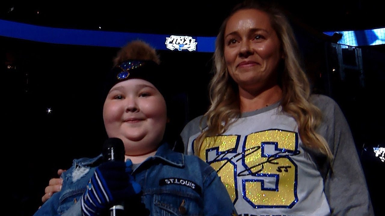 Friends of Kids with Cancer  St. Louis Blues Treated our Kids to