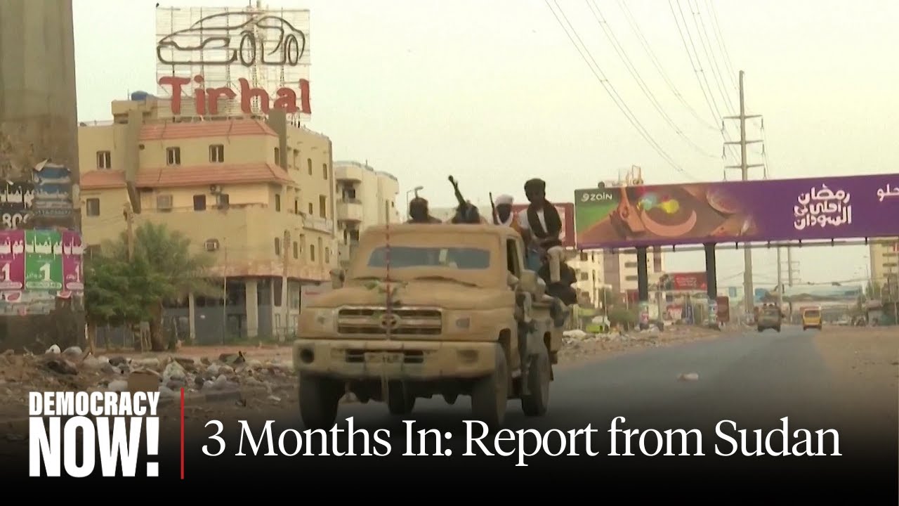 ⁣Sudan Fighting Escalates, Displacing 3 Million in 3 Months