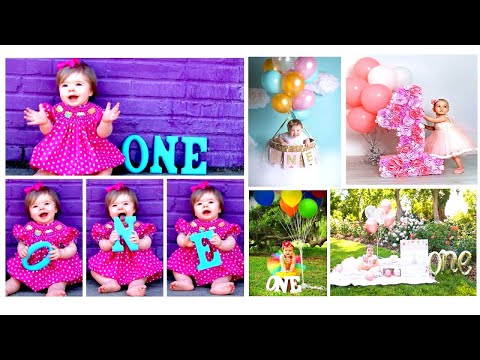 Top 25: First(1st) Birthday Photoshoot Ideas : Baby Photoshoot Ideas