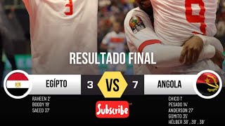 ANGOLA VS EGÍPTO || 2024 FUTSAL AFRICA CUP OF NATIONS || best moments(19/04/2024)