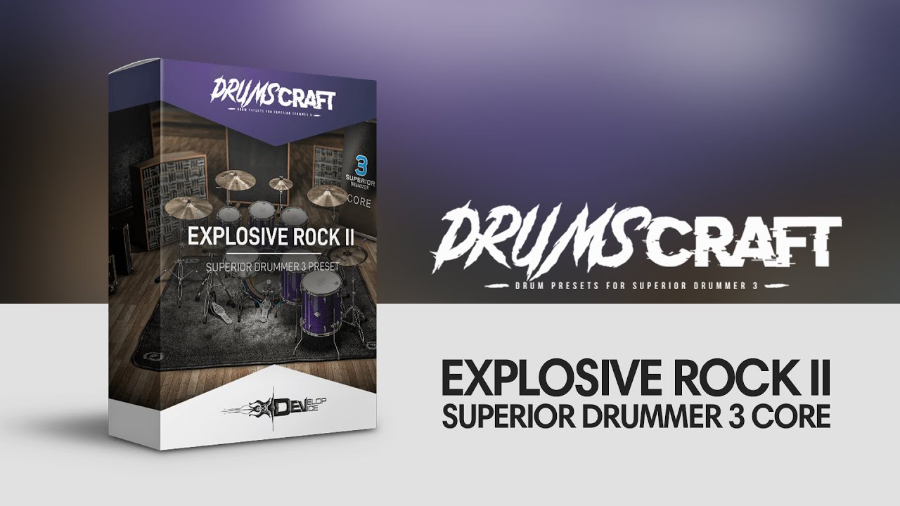 Essential Core Collection: Superior Drummer 3 Presets | 45 Presets