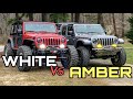White VS Amber High Performance Offroad Lighting