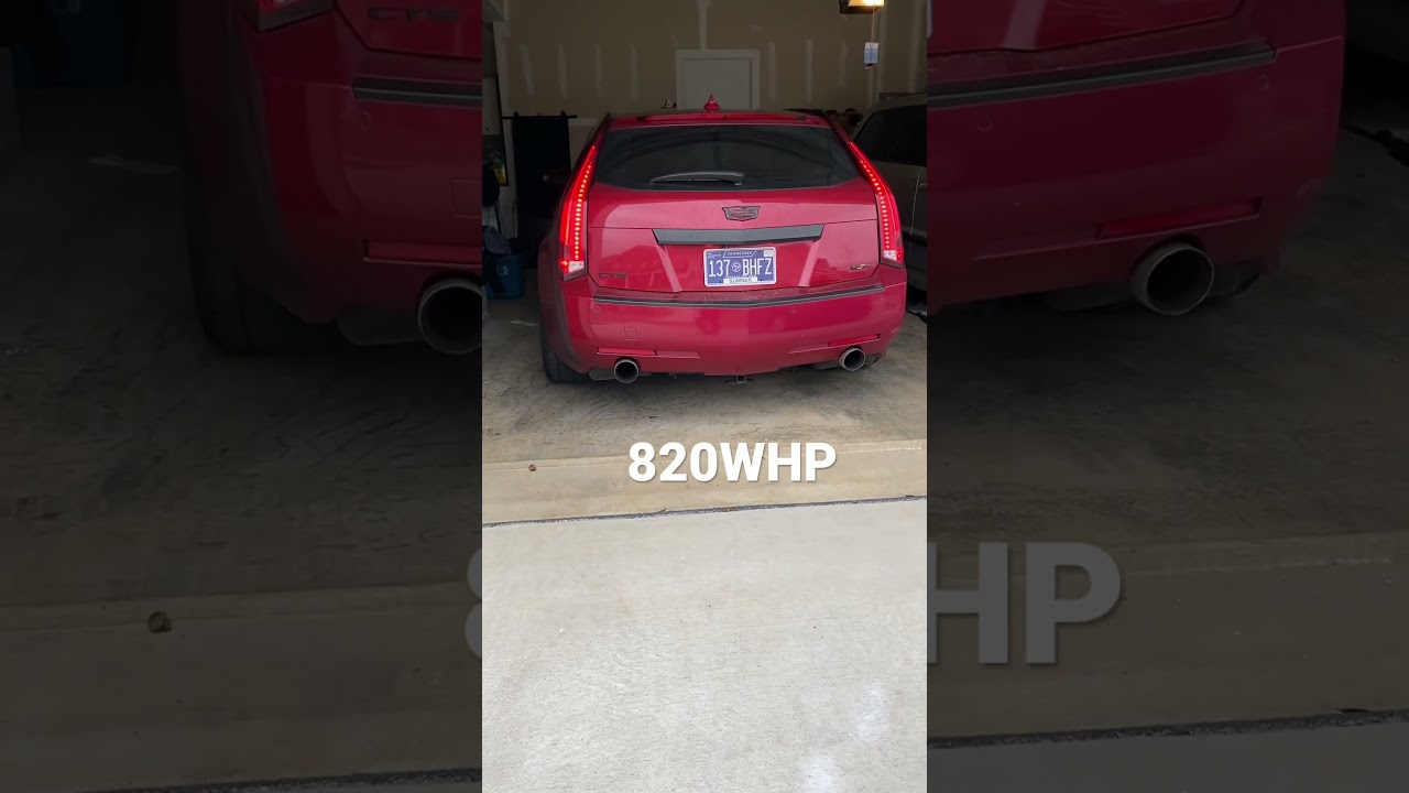 Watch 800+WHP CTS-V Wagon Cold start. on YouTube Watch 800+WHP CTS-V Wagon Cold start. on YouTube