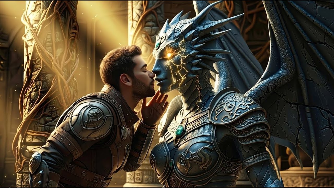 The Exiled Dragon Prince Saw the Human Woman’s Tears… and