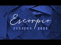 💜Escorpio Horóscopo Amor y Carrera Febrero 2023 💜 Tarot interactivo ☀️