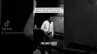 HOW AN ANGEL CALLED ME TO PRAY ON CAMPUS. #mightymenglobal #viralvideo