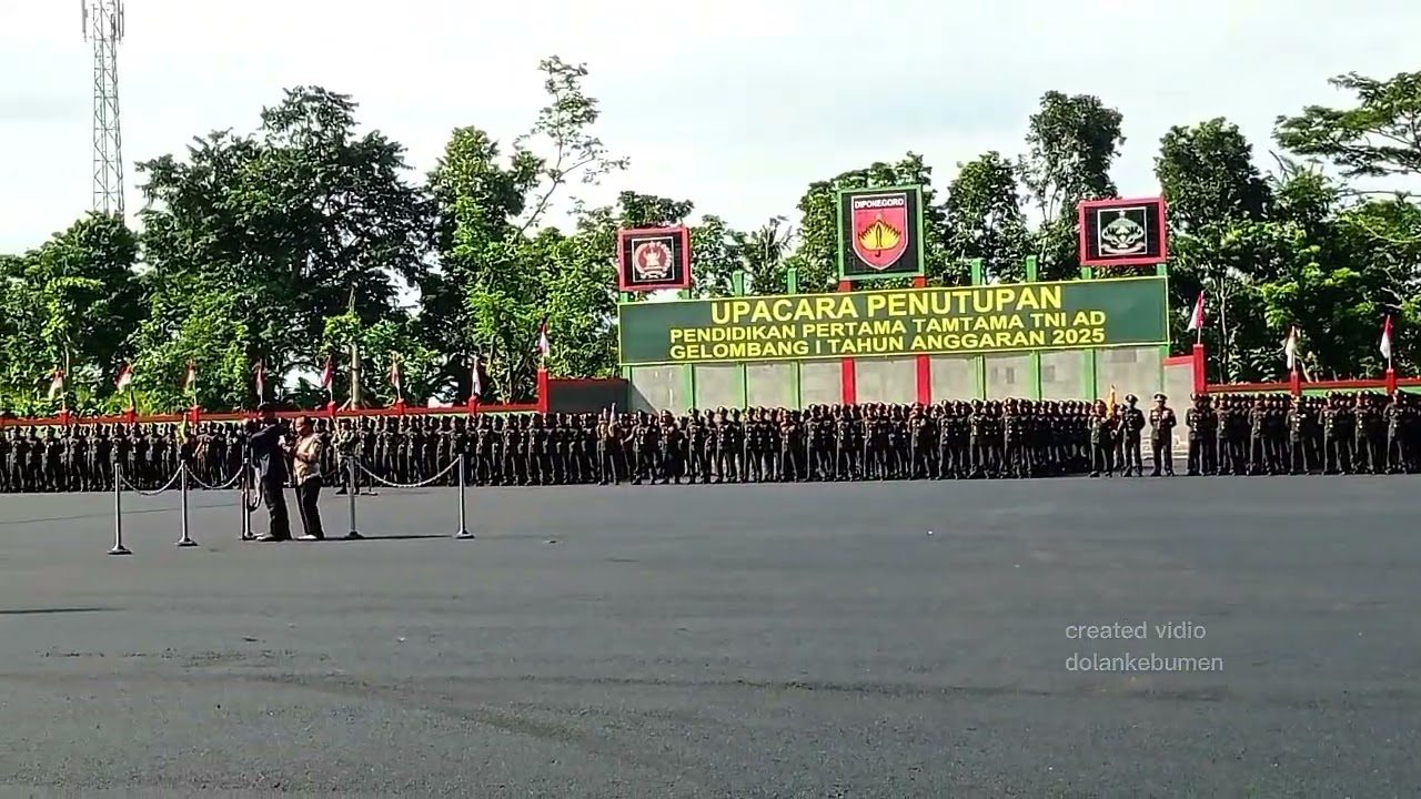 VIDIO FULL PELANTIKAN DIKMATA SECATA RINDAM IV DIPONEGORO || GOMBONG #dolankebumen #tniad