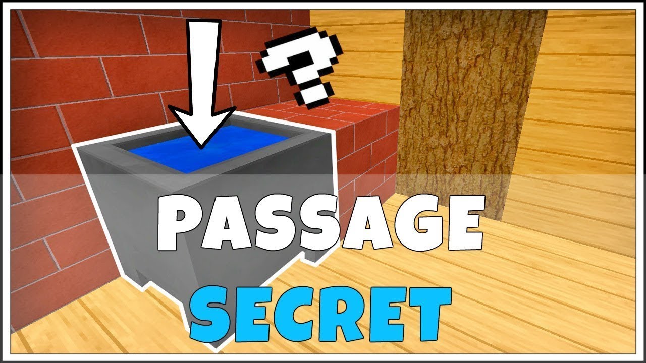 Comment Faire Un Passage Secret Ultra Sécurisé Dans Minecraft