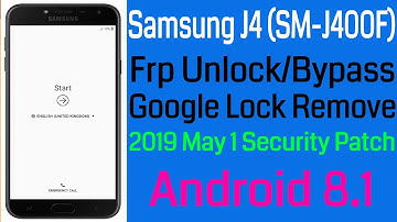 Samsung J4 Frp Unlock Android Oreo 8.0 J400F Bypass Google Account Lock 2019