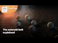 The asteroid belt explained | #Shorts
