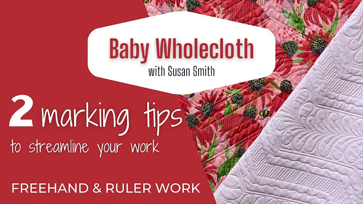 LIVE & UNSCRIPTED - A small wholecloth quilt featu...