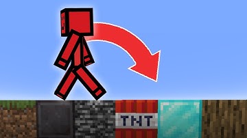 Minecraft, But Random Blocks Spawn When You Walk...