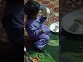 cute little girl eating foots of goat #littlegirl #payes