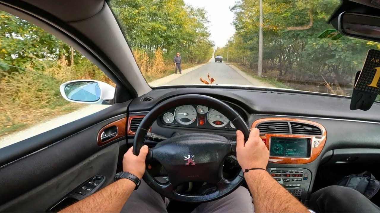 Peugeot 607 2.7 HDI 2007 [204HP] - POV TEST DRIVE - YouTube