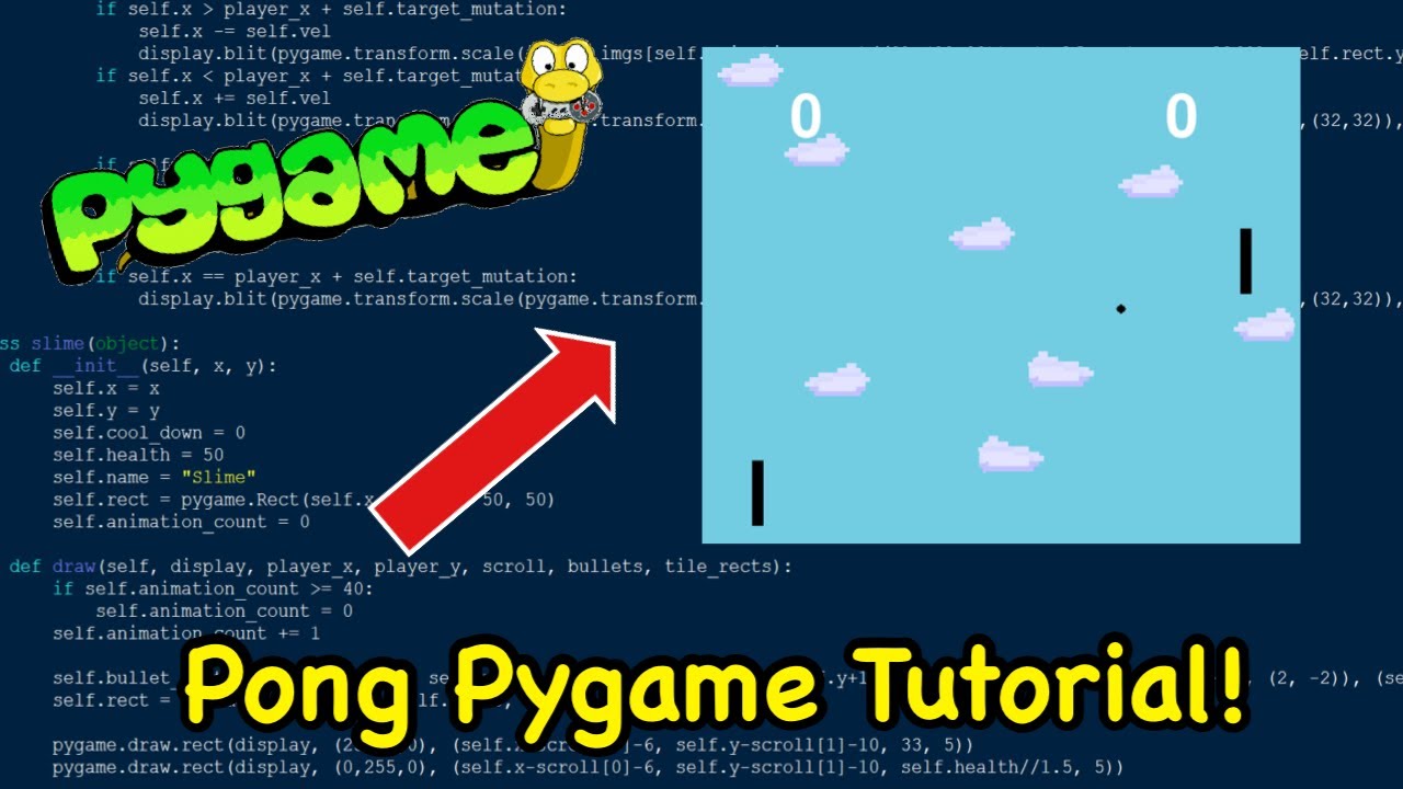 Игры на pygame код