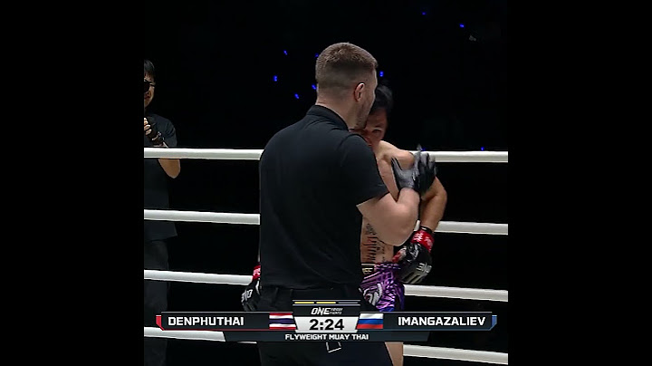 CRAZY 🤯 Asadula Imangazaliev knocks out Denphuthai for his fifth straight win at ONE Friday Fights!