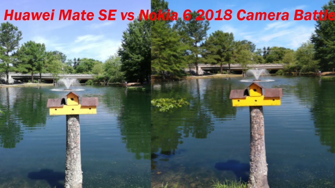 Nokia 6 2018 vs Huawei Mate SE Camera Comparison
