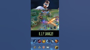 RIP Savage!! Bruno with Insane Critical Damage Build!! #mlbb