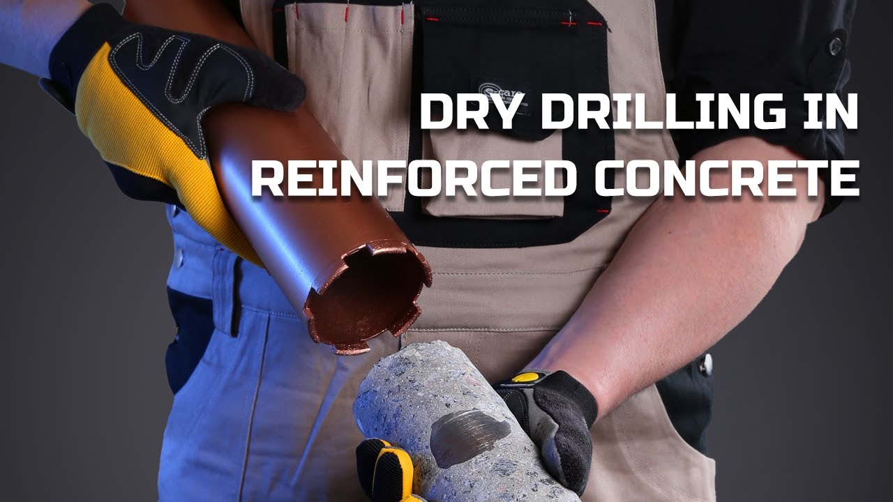 DIAMOND HIT TECHNOLOGY - DRY DRILLING IN REINFORCED CONCRETE