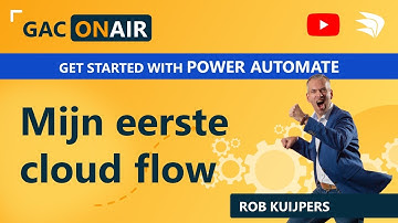 Get started with Power Automate: Mijn eerste cloud flow