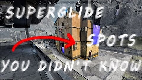 Useful Superglide spots in Worlds Edge