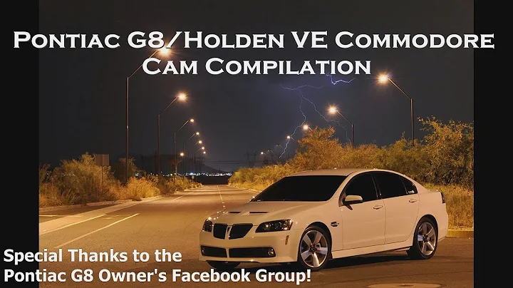Ultimate Pontiac G8 GT/GXP Cam Compilation