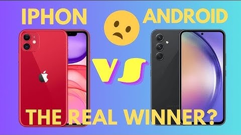 iphone vs Android (The Real winner)?#iphone#android