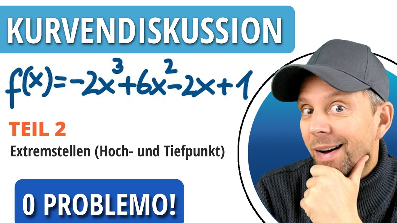 Lösen Von Gleichungen 3 Grades Kurvendiskussion - Ganzrationale Funktion 3. Grades - Teil 2
