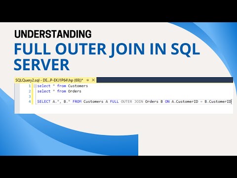 Video: Wat is volle buitenste aansluiting in SQL Server?