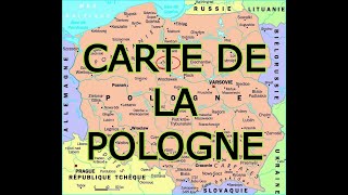 CARTE DE LA POLOGNE