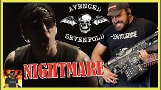 FIRST TIME HEARING!! | Avenged Sevenfold - Nightmare [Official Music Video] | REACTION