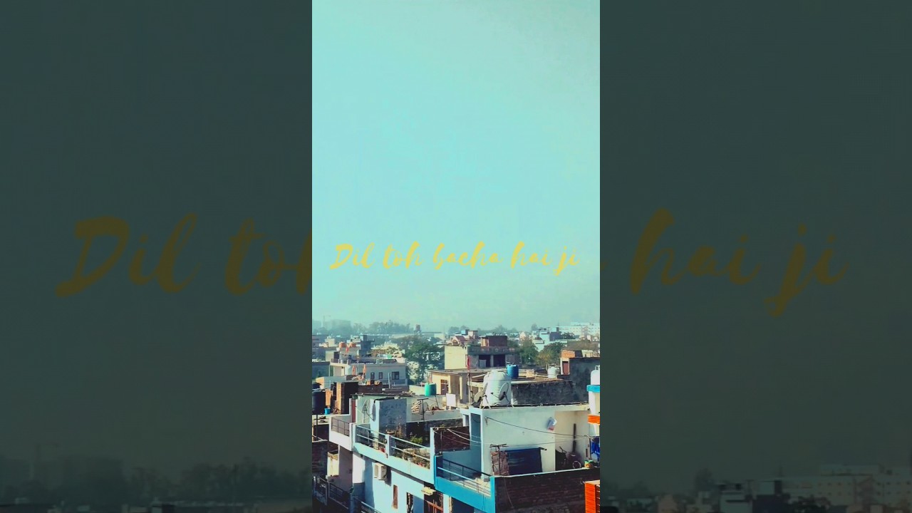 Dil Toh Bacha hai ji Cinematography #travel #vlog #nature #love #cinematography #explore #music