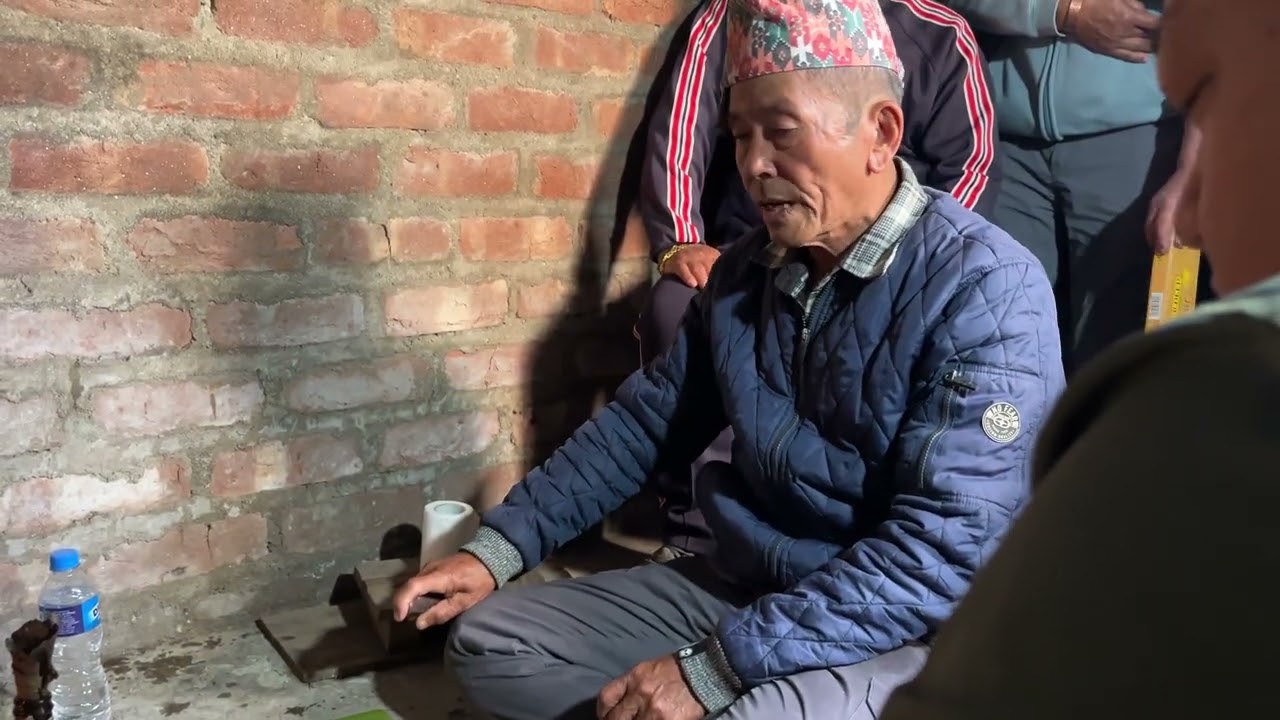 चाम्लिङ राईहरुमा गरिने मान्छे मरेपछि भोलिपल्ट नुन्तेल छुएर चोकिएर यारि कचुर हानि # #dharan #kirati 