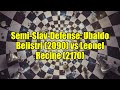 Semi-Slav-Defense: Ubaldo Belistri (2090) vs Leonel Recine (2170)